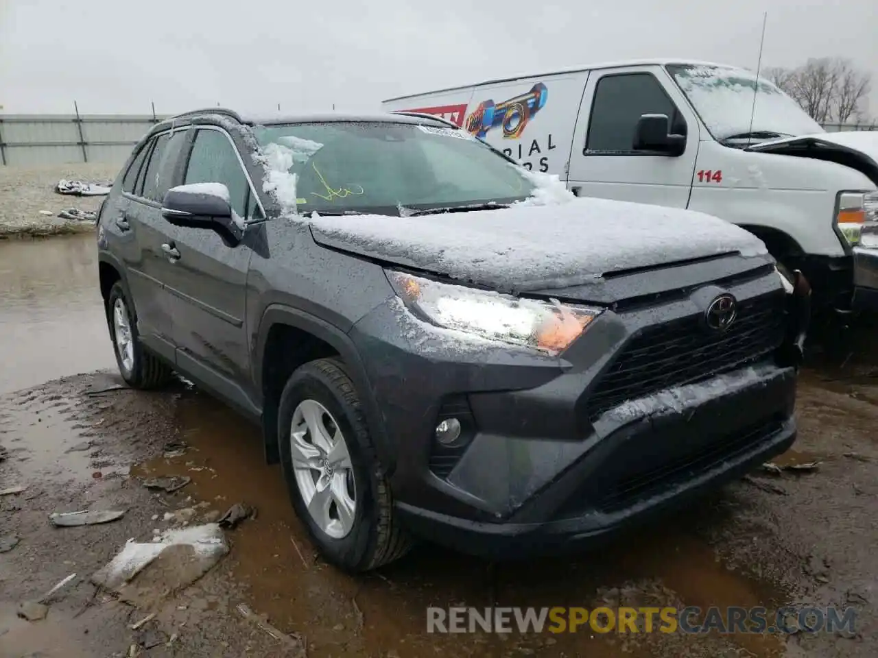 1 Фотография поврежденного автомобиля 2T3P1RFV3LC136434 TOYOTA RAV4 2020