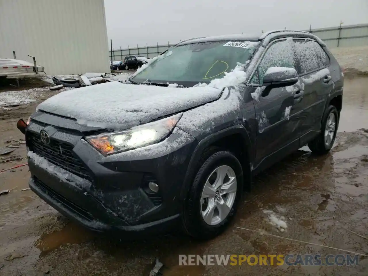 2 Photograph of a damaged car 2T3P1RFV3LC136434 TOYOTA RAV4 2020