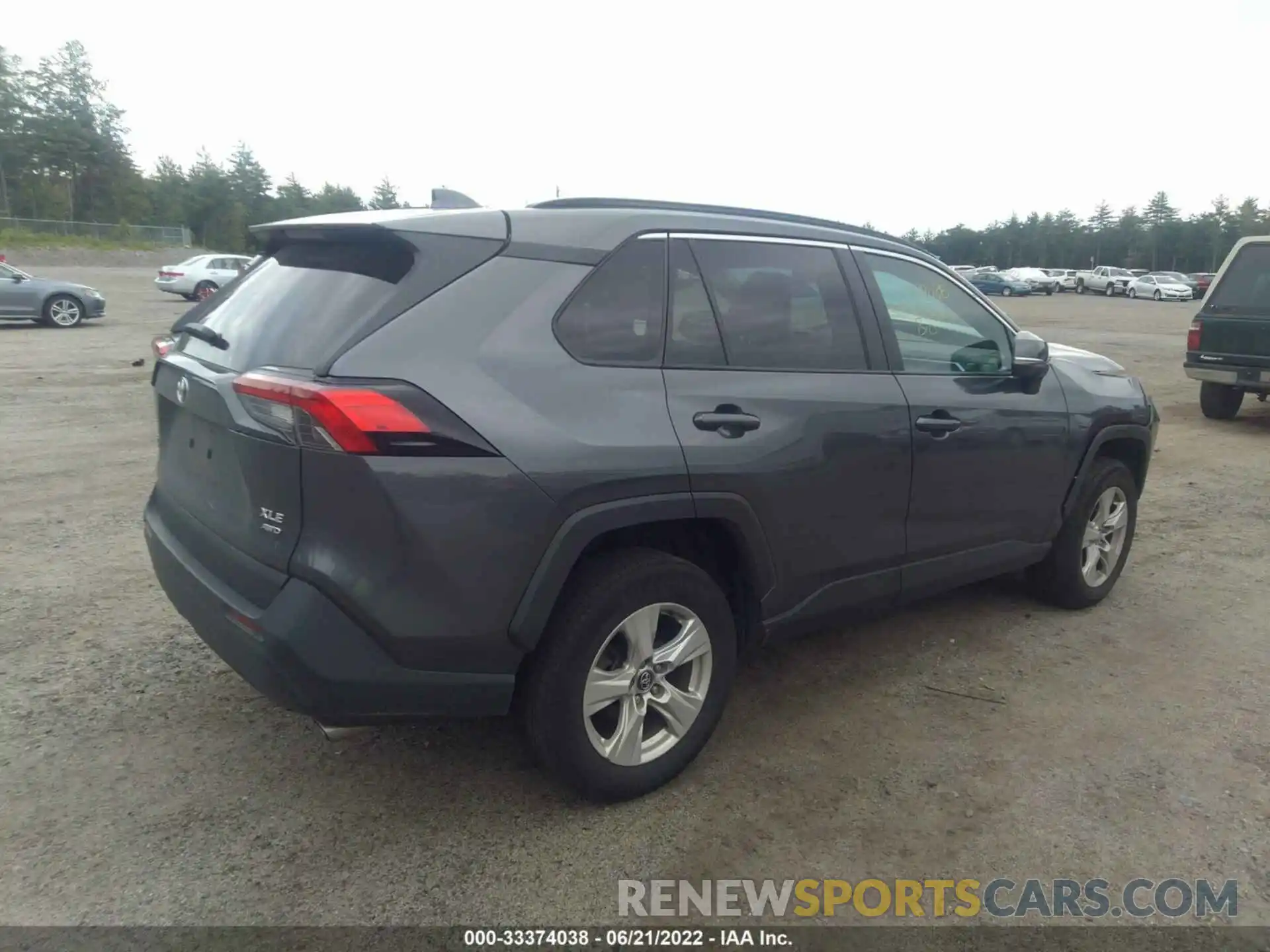 4 Photograph of a damaged car 2T3P1RFV3LC140287 TOYOTA RAV4 2020