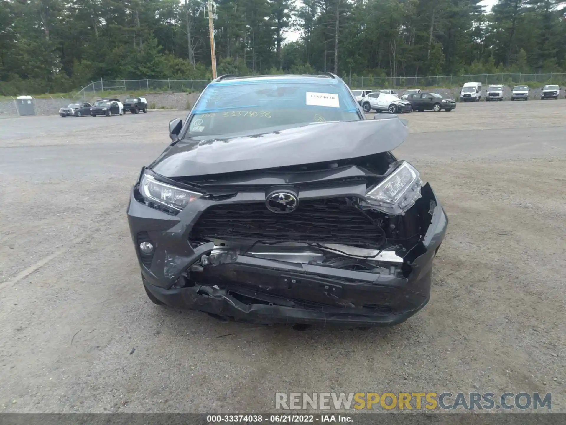 6 Photograph of a damaged car 2T3P1RFV3LC140287 TOYOTA RAV4 2020