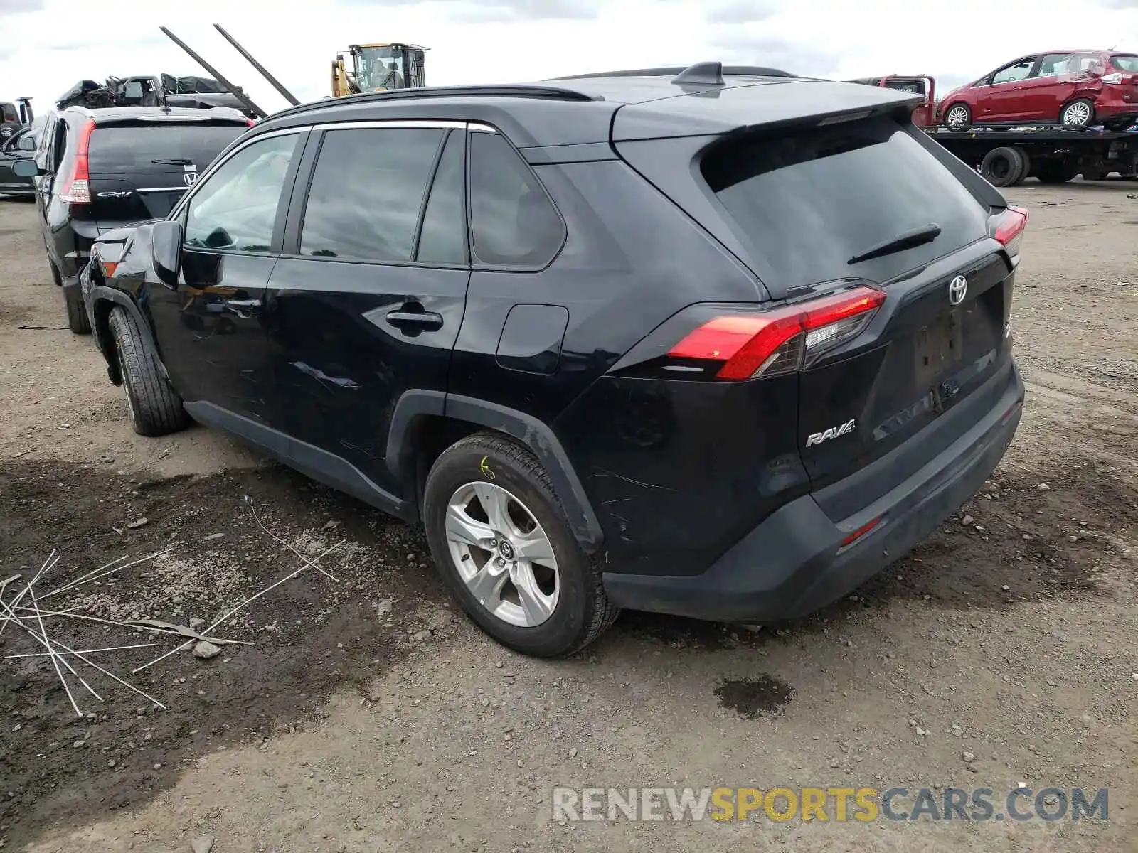 3 Photograph of a damaged car 2T3P1RFV3LW138666 TOYOTA RAV4 2020