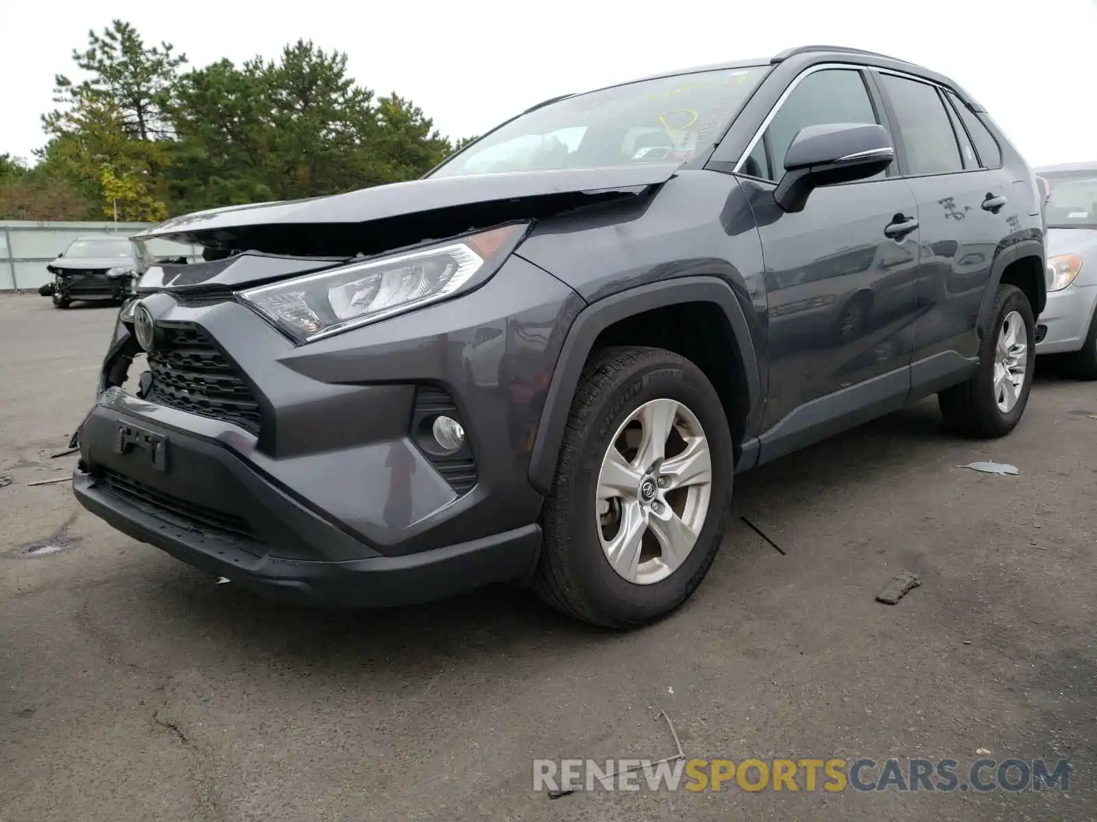 2 Фотография поврежденного автомобиля 2T3P1RFV4LC079161 TOYOTA RAV4 2020