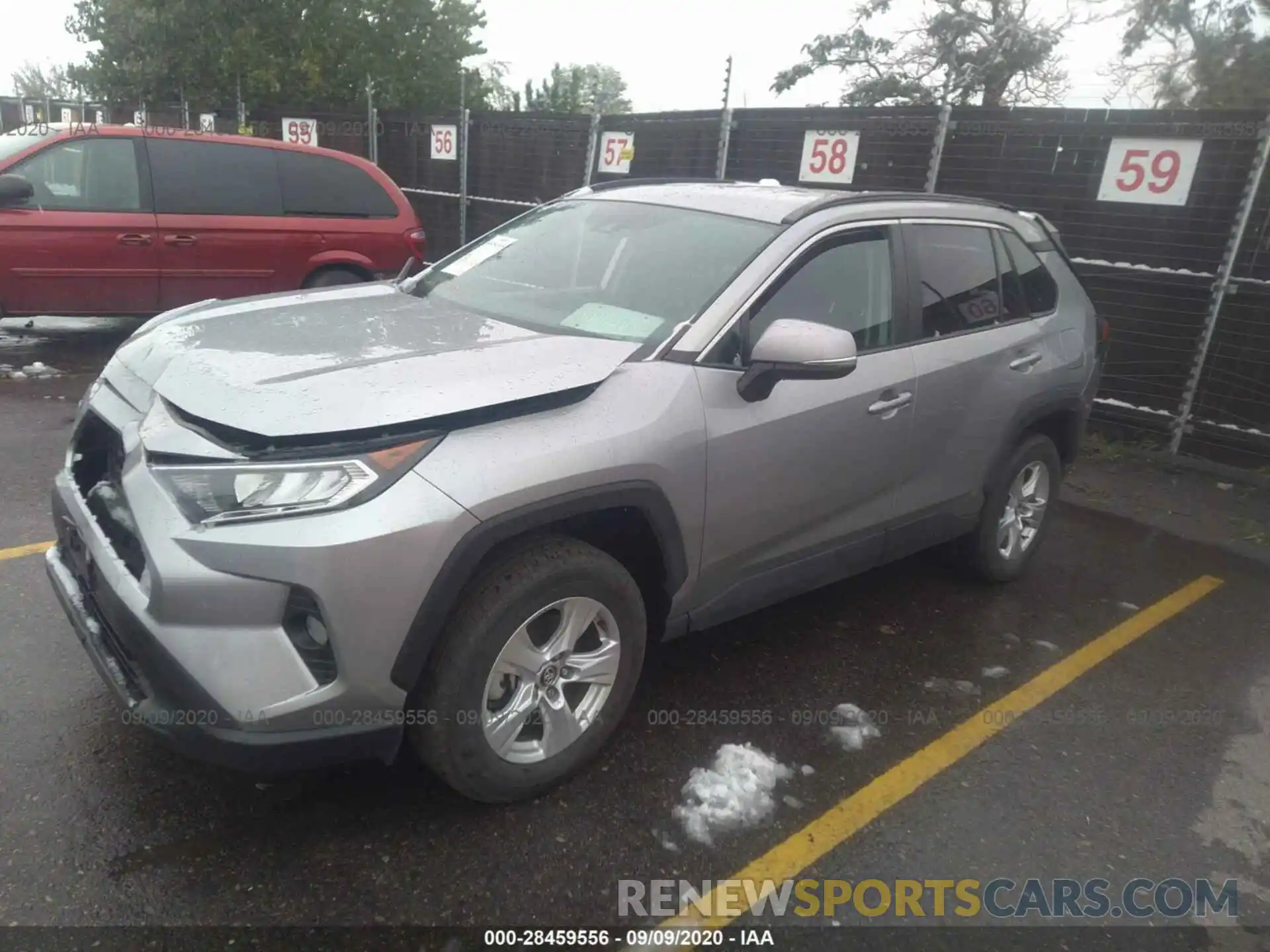 2 Photograph of a damaged car 2T3P1RFV4LC080309 TOYOTA RAV4 2020