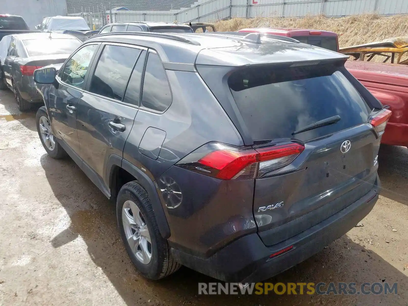 3 Фотография поврежденного автомобиля 2T3P1RFV4LC080598 TOYOTA RAV4 2020