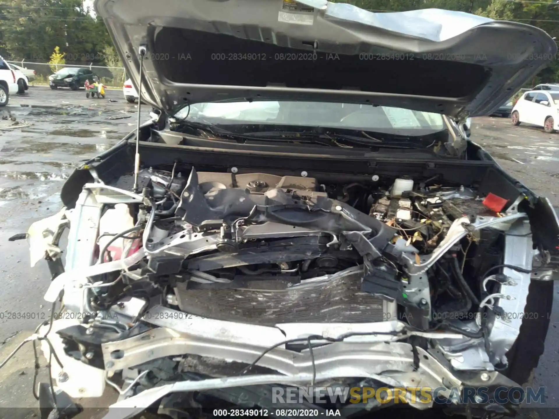 10 Photograph of a damaged car 2T3P1RFV4LC082285 TOYOTA RAV4 2020