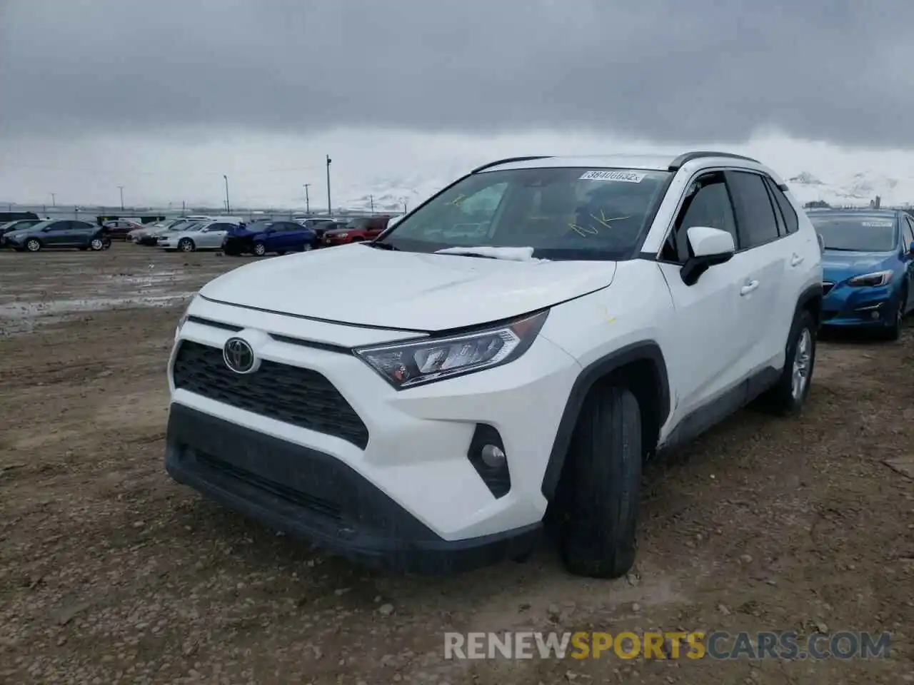 2 Photograph of a damaged car 2T3P1RFV4LC087406 TOYOTA RAV4 2020