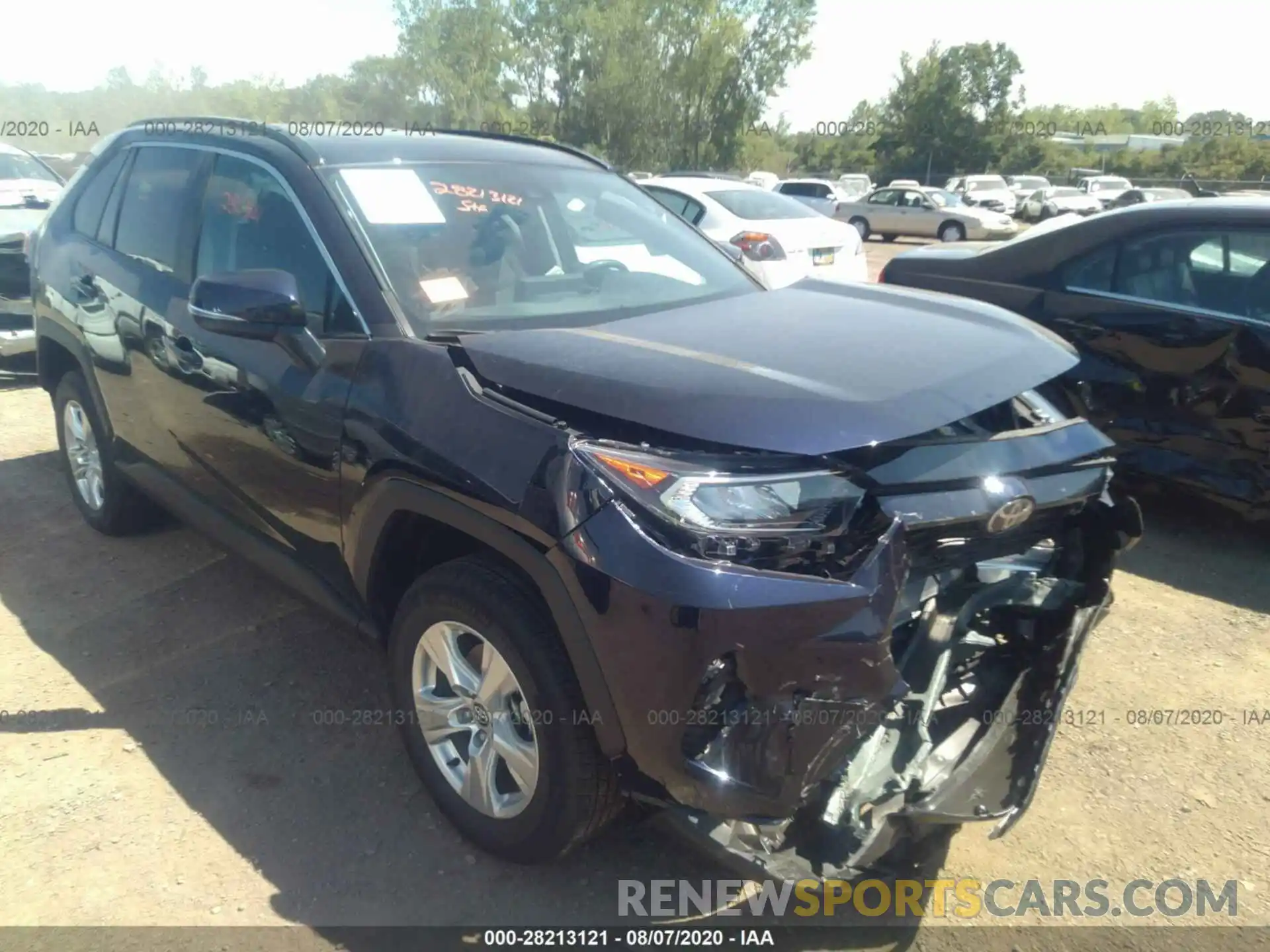 1 Photograph of a damaged car 2T3P1RFV4LC088748 TOYOTA RAV4 2020