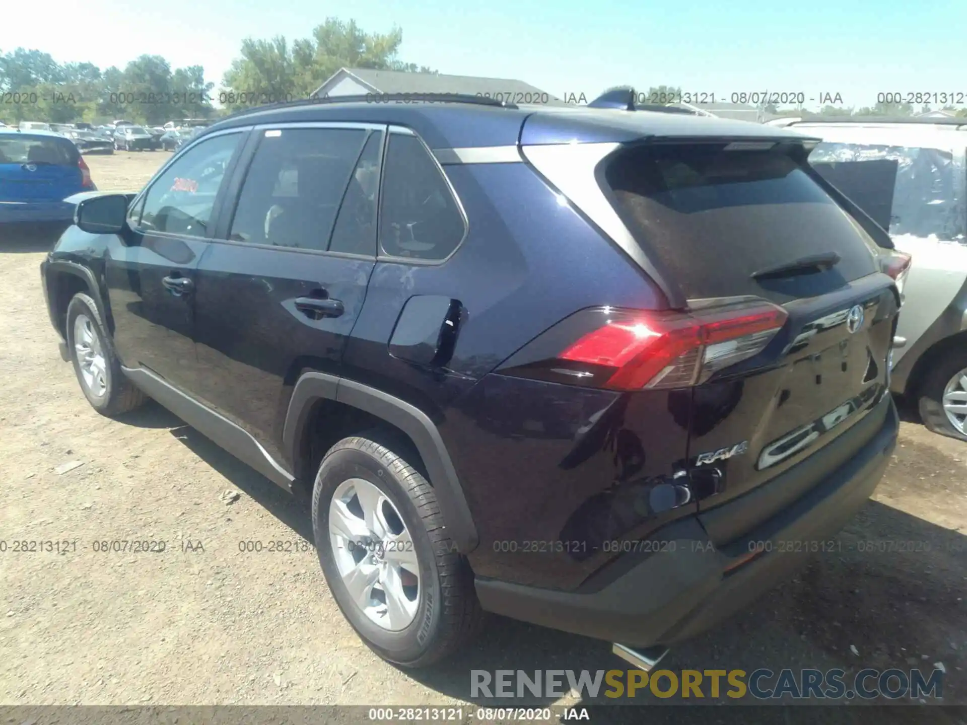 3 Photograph of a damaged car 2T3P1RFV4LC088748 TOYOTA RAV4 2020