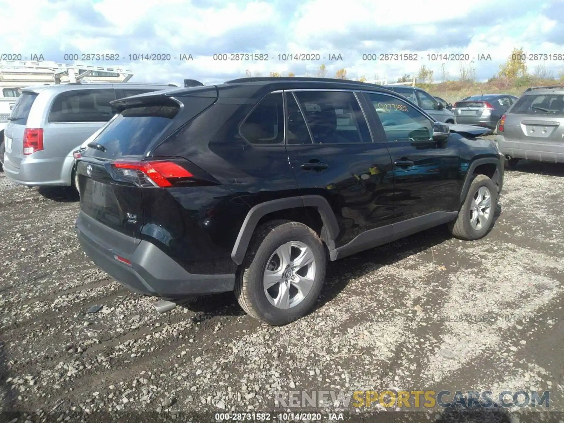 4 Фотография поврежденного автомобиля 2T3P1RFV4LC091746 TOYOTA RAV4 2020