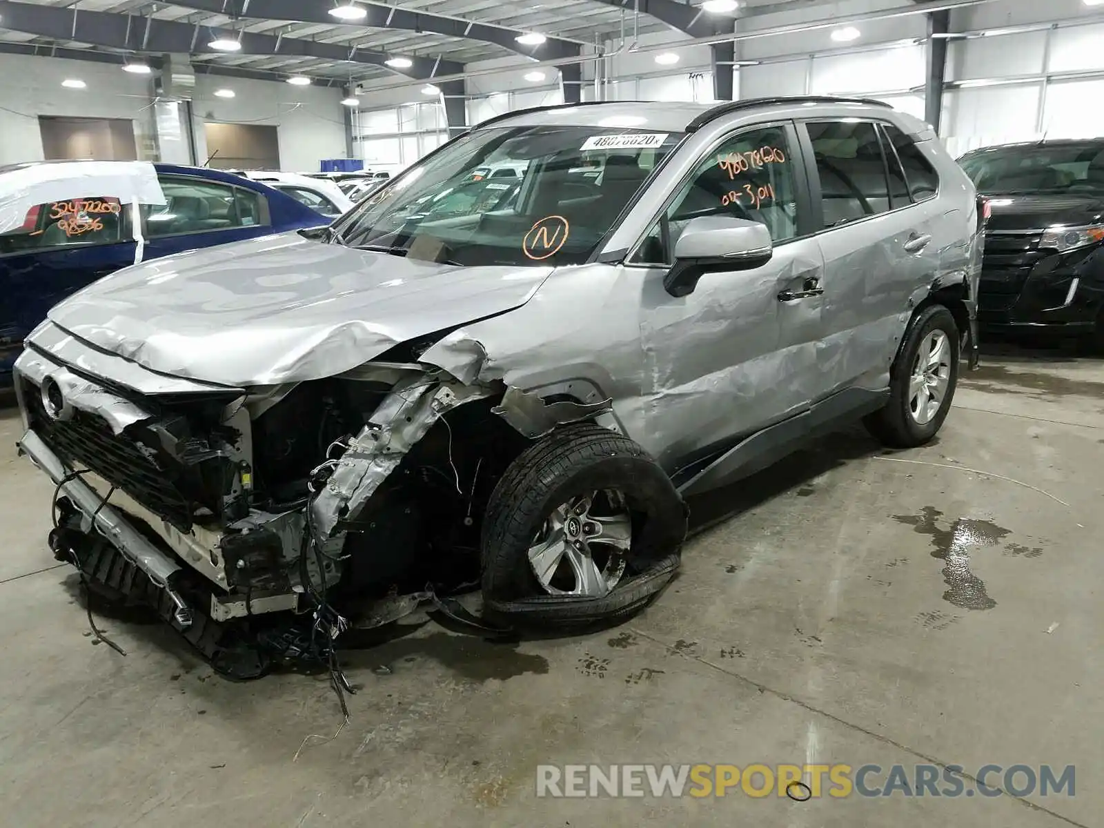 9 Photograph of a damaged car 2T3P1RFV4LC093481 TOYOTA RAV4 2020