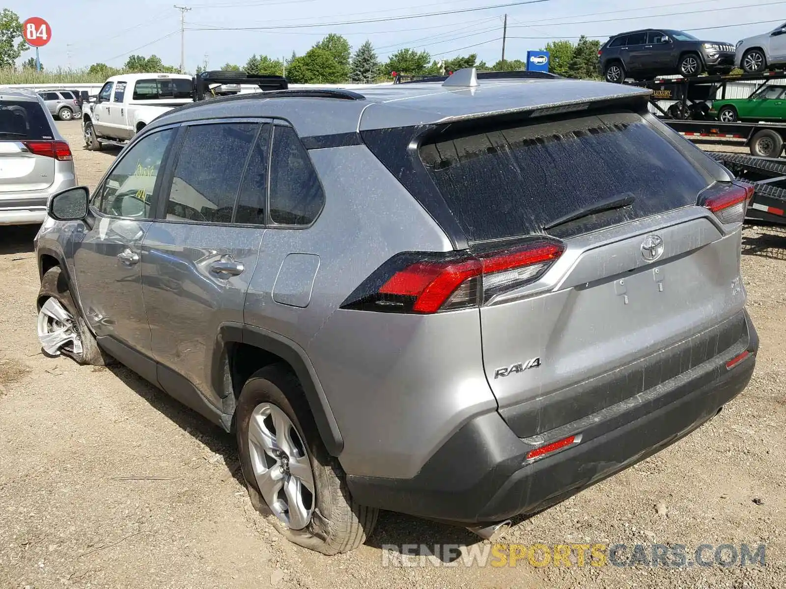 3 Photograph of a damaged car 2T3P1RFV4LC094131 TOYOTA RAV4 2020