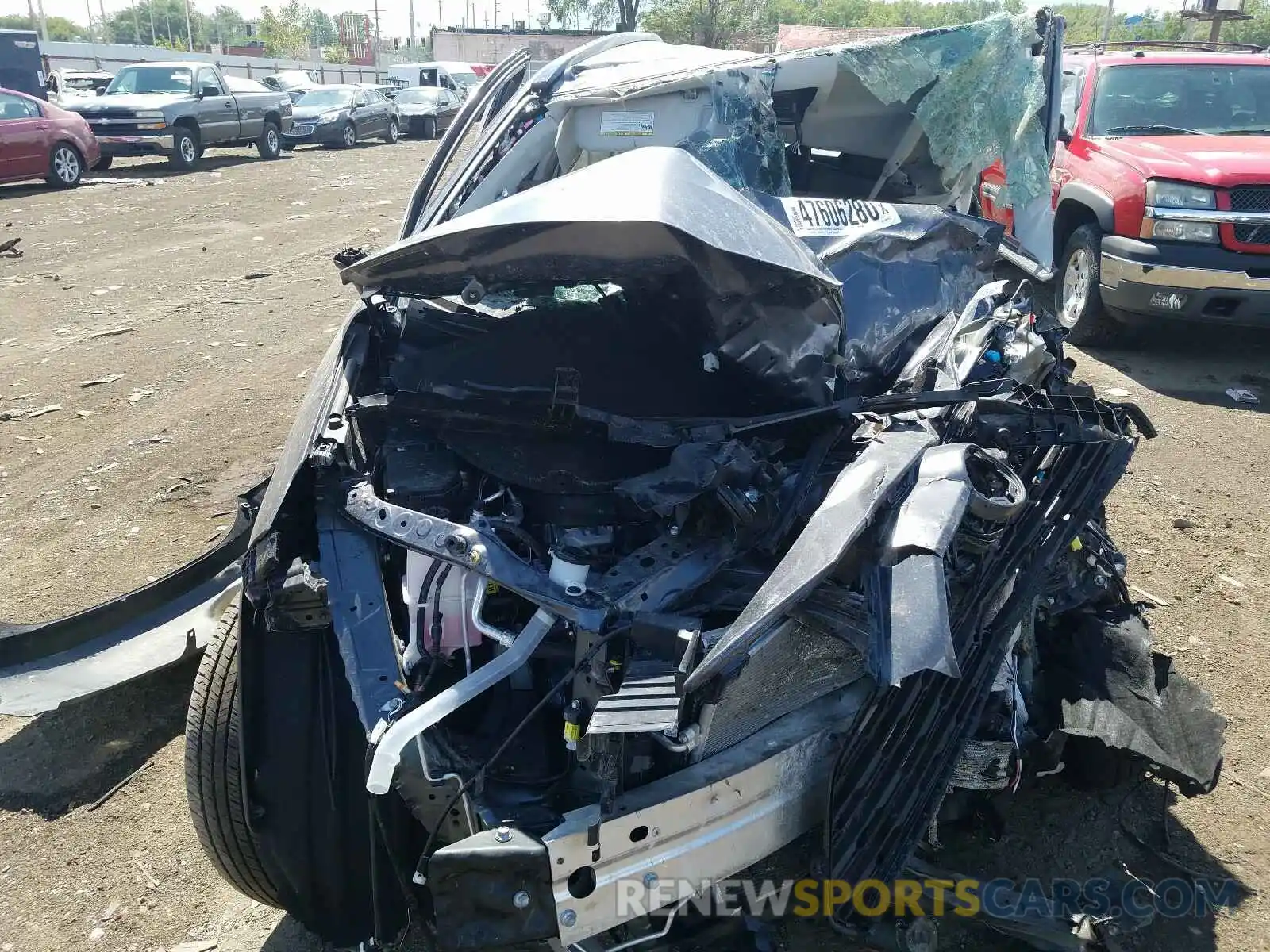 7 Photograph of a damaged car 2T3P1RFV4LC096722 TOYOTA RAV4 2020