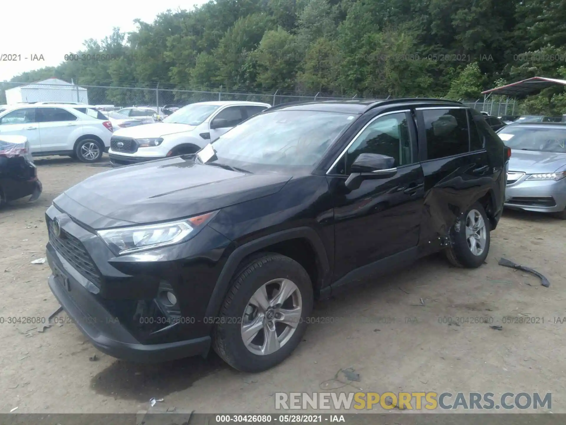 2 Photograph of a damaged car 2T3P1RFV4LC097966 TOYOTA RAV4 2020