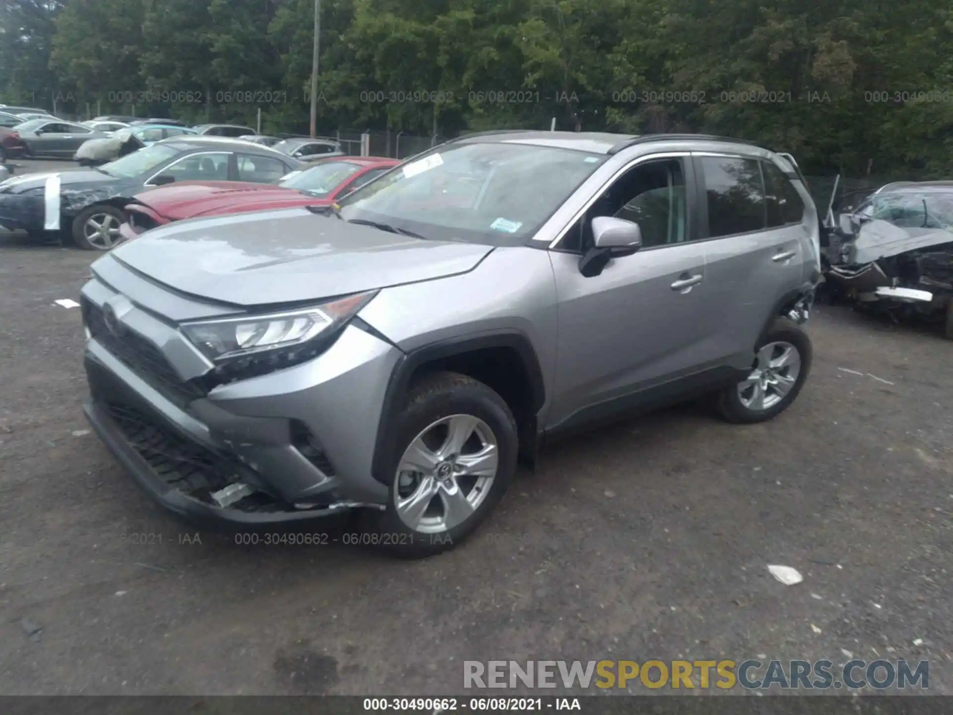 2 Photograph of a damaged car 2T3P1RFV4LC102647 TOYOTA RAV4 2020