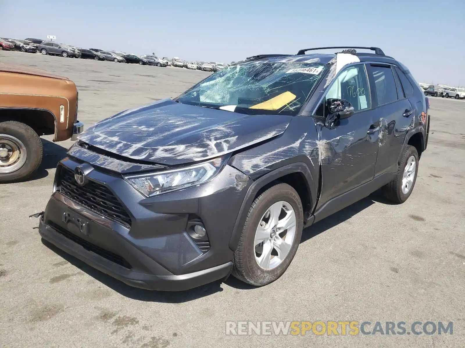 2 Photograph of a damaged car 2T3P1RFV4LC120632 TOYOTA RAV4 2020