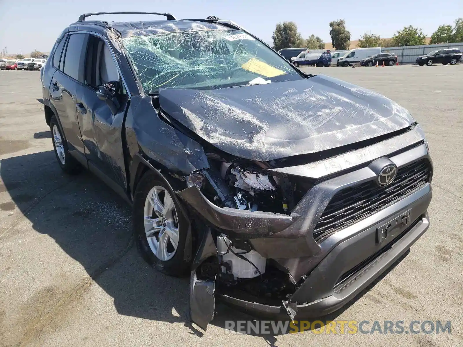 9 Photograph of a damaged car 2T3P1RFV4LC120632 TOYOTA RAV4 2020