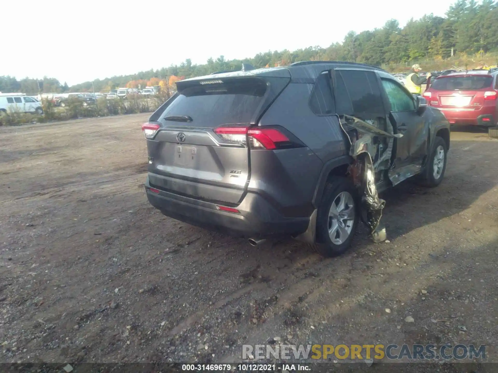 4 Фотография поврежденного автомобиля 2T3P1RFV4LC133395 TOYOTA RAV4 2020