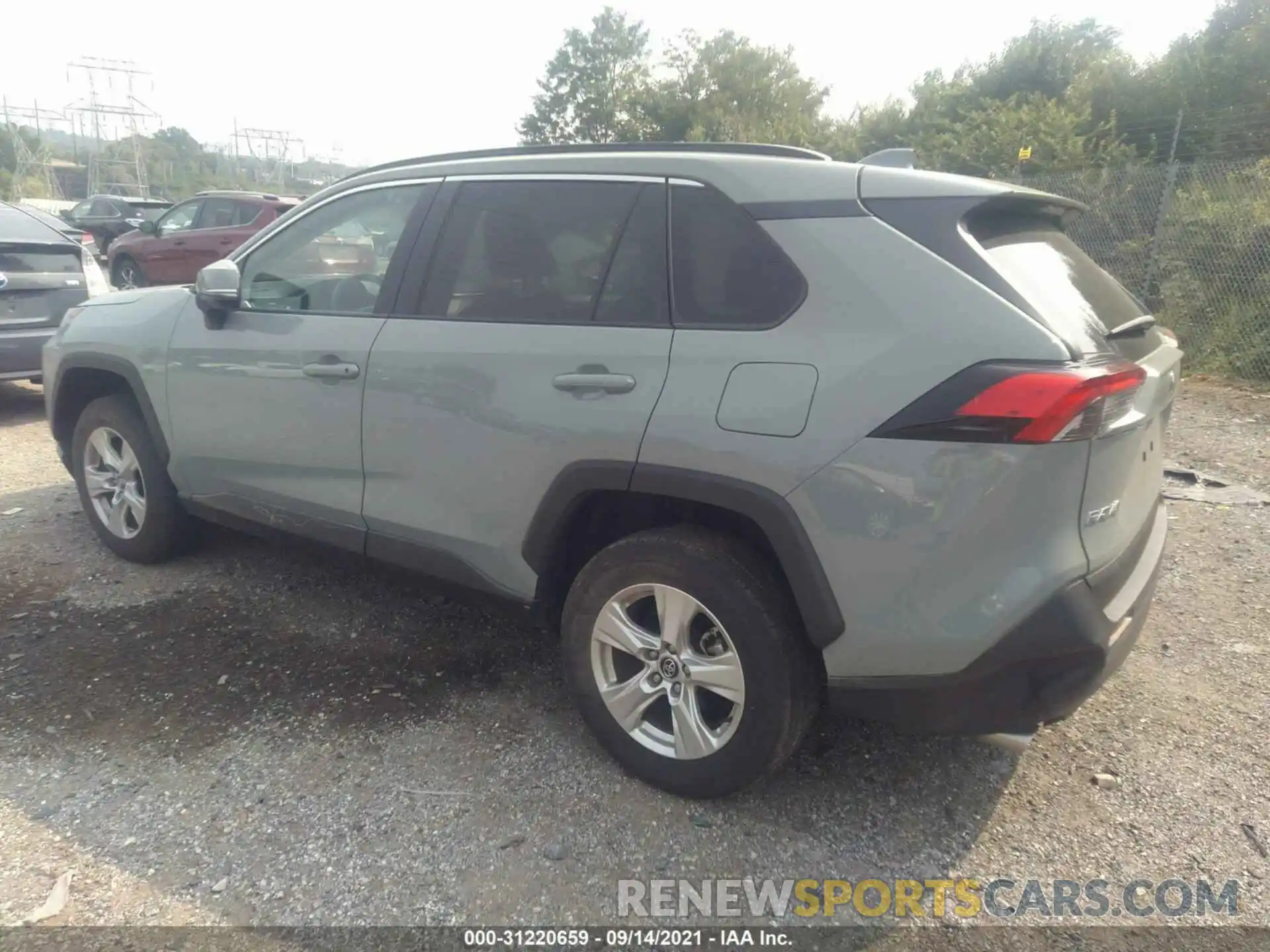 3 Photograph of a damaged car 2T3P1RFV4LW088697 TOYOTA RAV4 2020