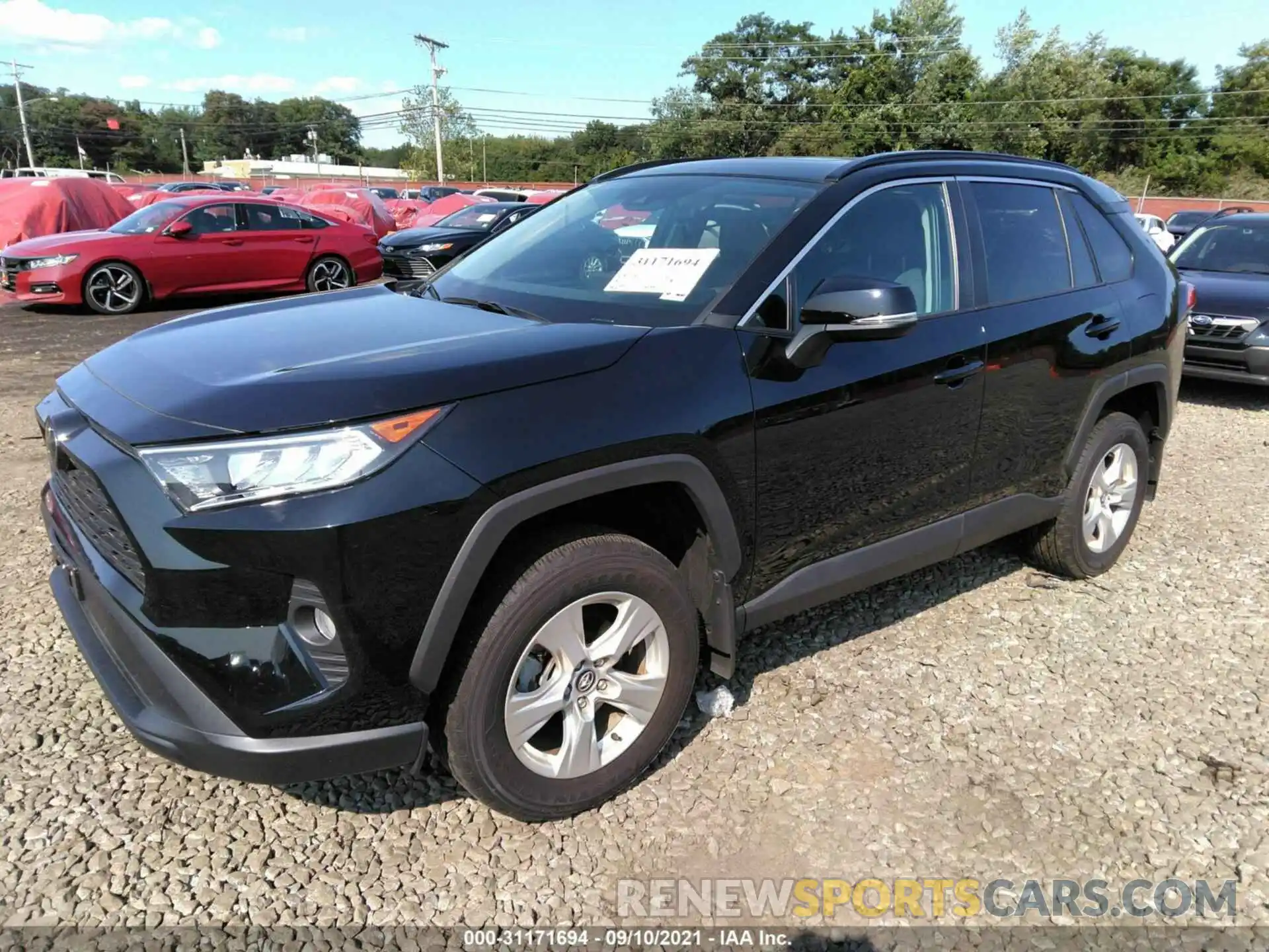 2 Photograph of a damaged car 2T3P1RFV4LW113243 TOYOTA RAV4 2020