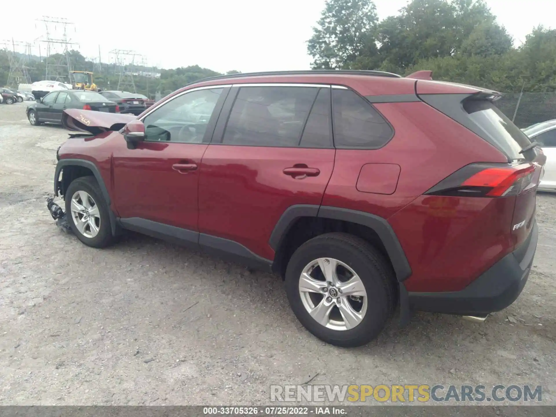 3 Photograph of a damaged car 2T3P1RFV4LW132181 TOYOTA RAV4 2020