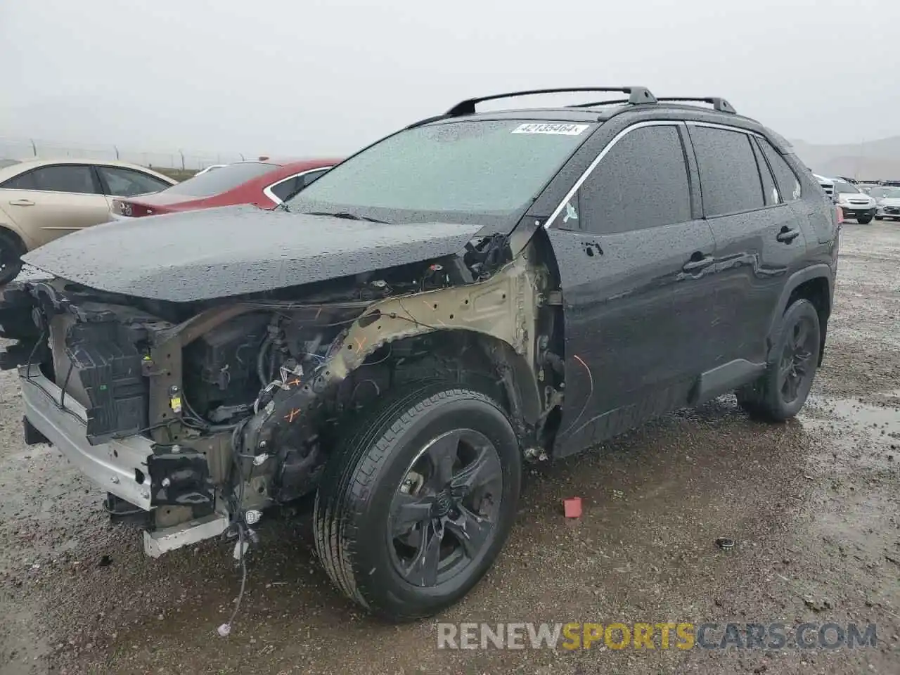 1 Photograph of a damaged car 2T3P1RFV5LC062479 TOYOTA RAV4 2020