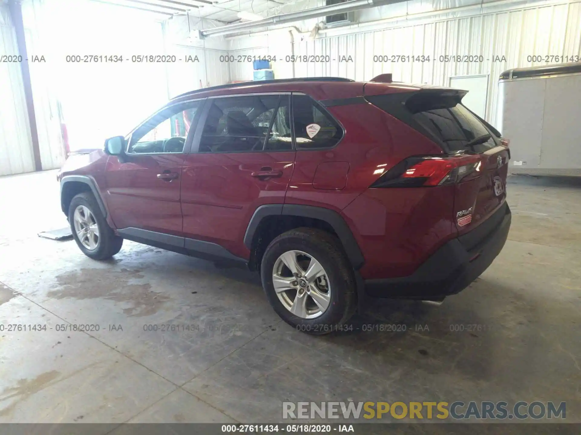 3 Photograph of a damaged car 2T3P1RFV5LC067584 TOYOTA RAV4 2020