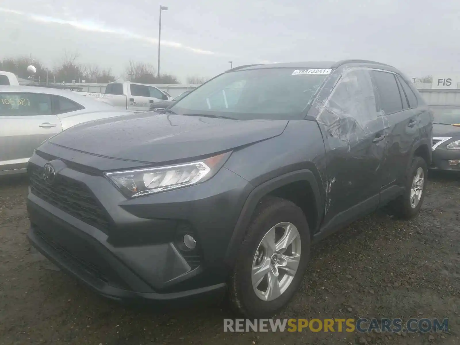 2 Photograph of a damaged car 2T3P1RFV5LC081212 TOYOTA RAV4 2020