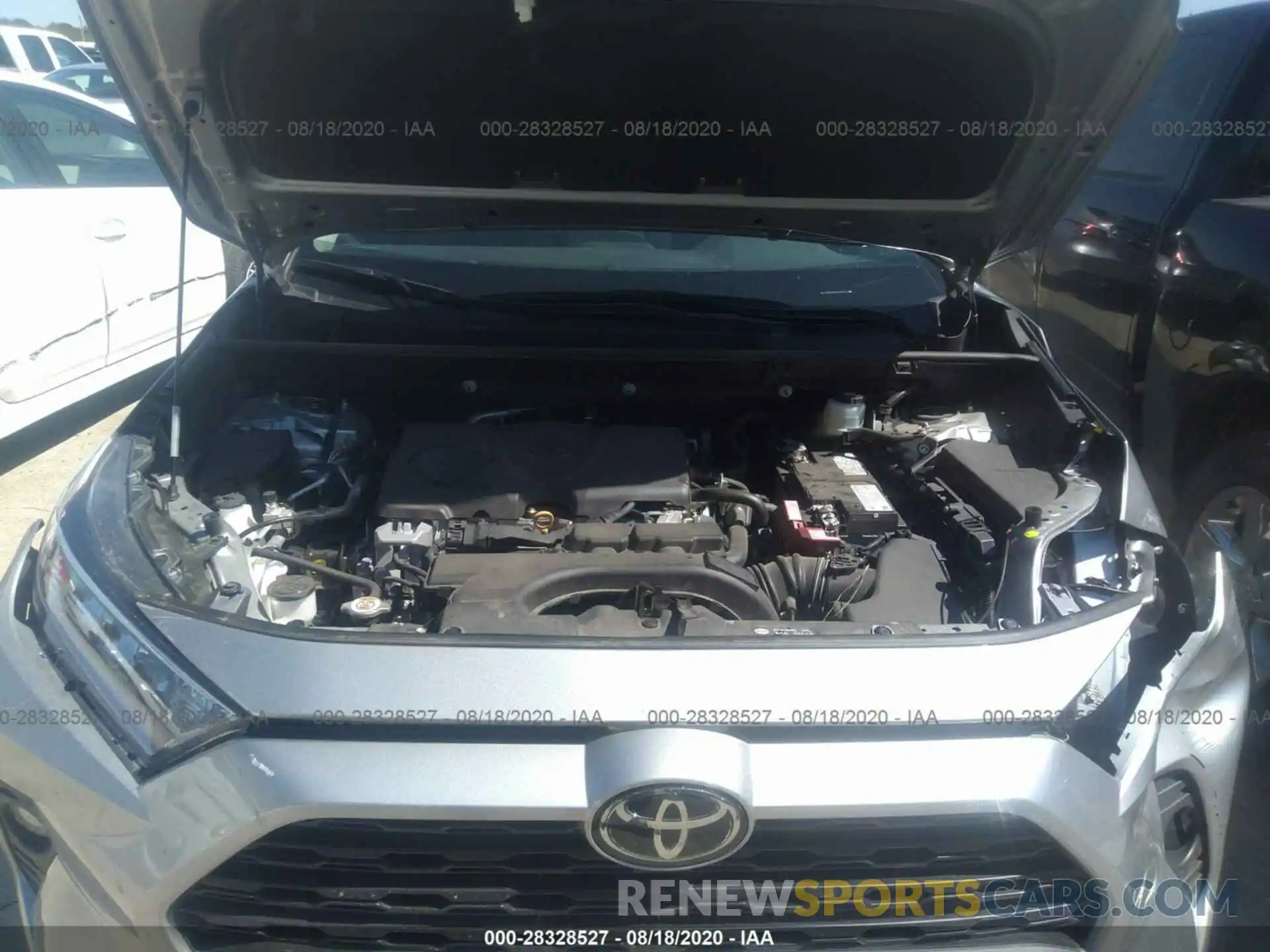 10 Фотография поврежденного автомобиля 2T3P1RFV5LC097927 TOYOTA RAV4 2020