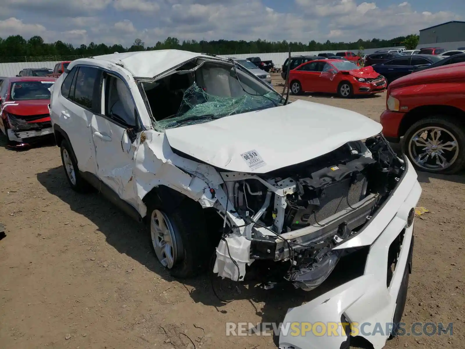 9 Photograph of a damaged car 2T3P1RFV5LC100227 TOYOTA RAV4 2020