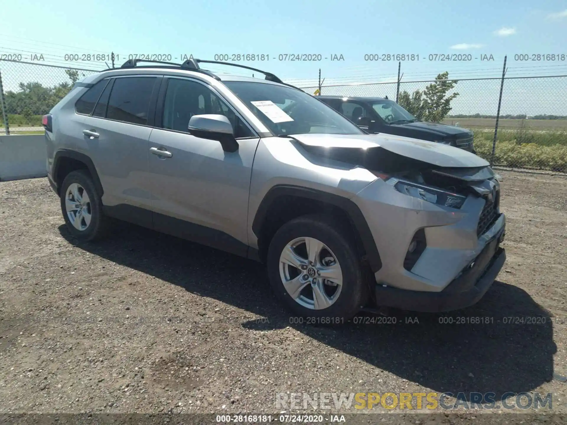 1 Фотография поврежденного автомобиля 2T3P1RFV5LC101040 TOYOTA RAV4 2020