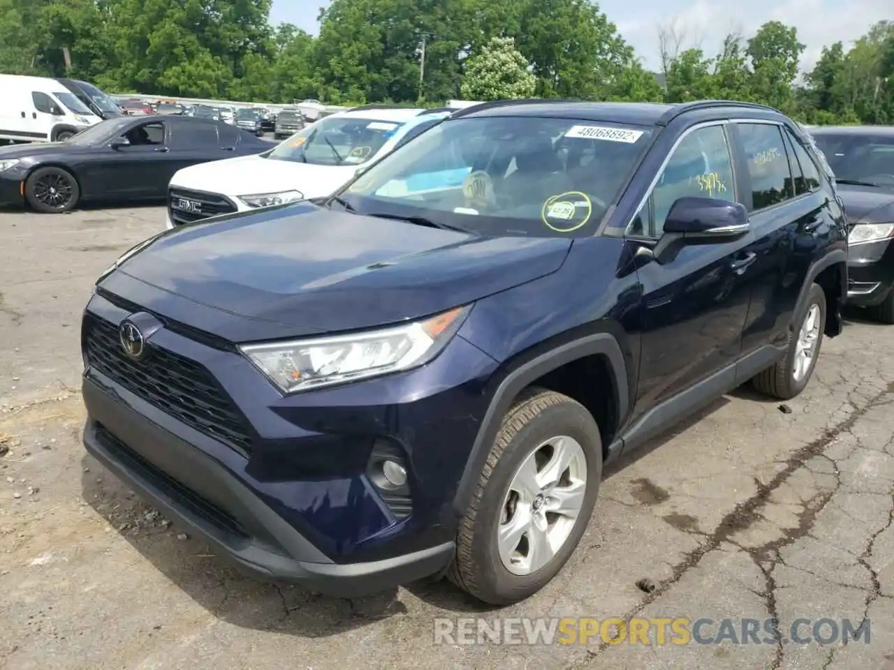 2 Photograph of a damaged car 2T3P1RFV5LC103211 TOYOTA RAV4 2020