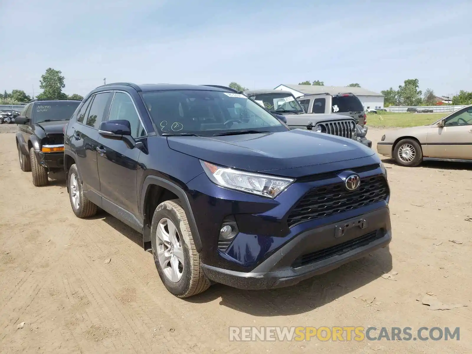 1 Photograph of a damaged car 2T3P1RFV5LC114466 TOYOTA RAV4 2020