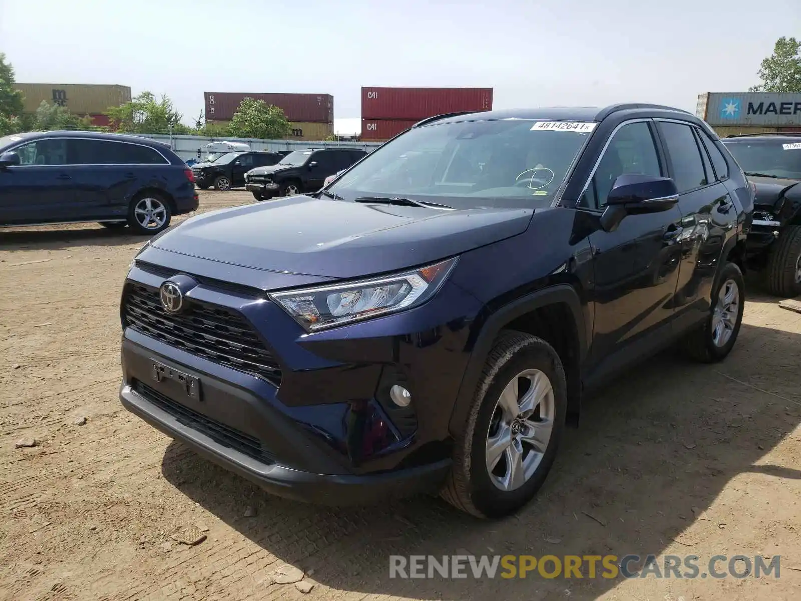 2 Photograph of a damaged car 2T3P1RFV5LC114466 TOYOTA RAV4 2020