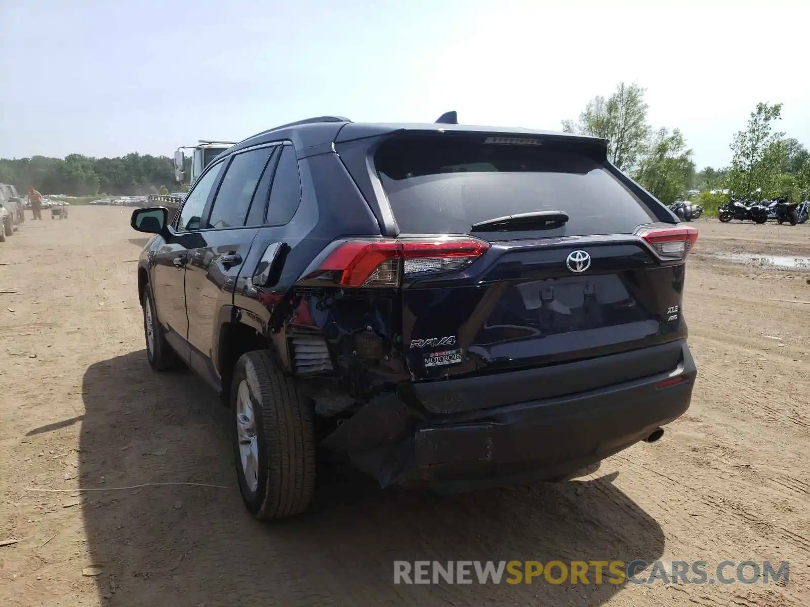 3 Photograph of a damaged car 2T3P1RFV5LC114466 TOYOTA RAV4 2020