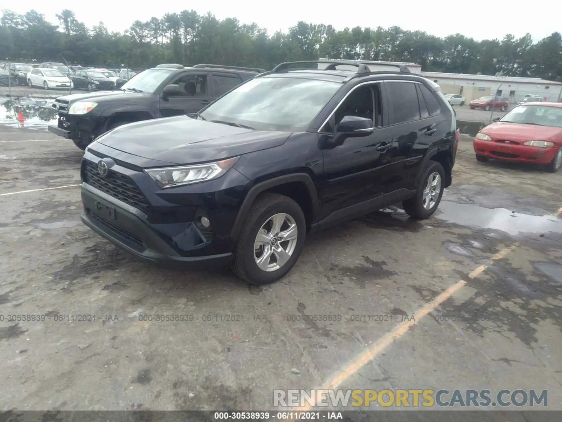 2 Photograph of a damaged car 2T3P1RFV5LC128173 TOYOTA RAV4 2020