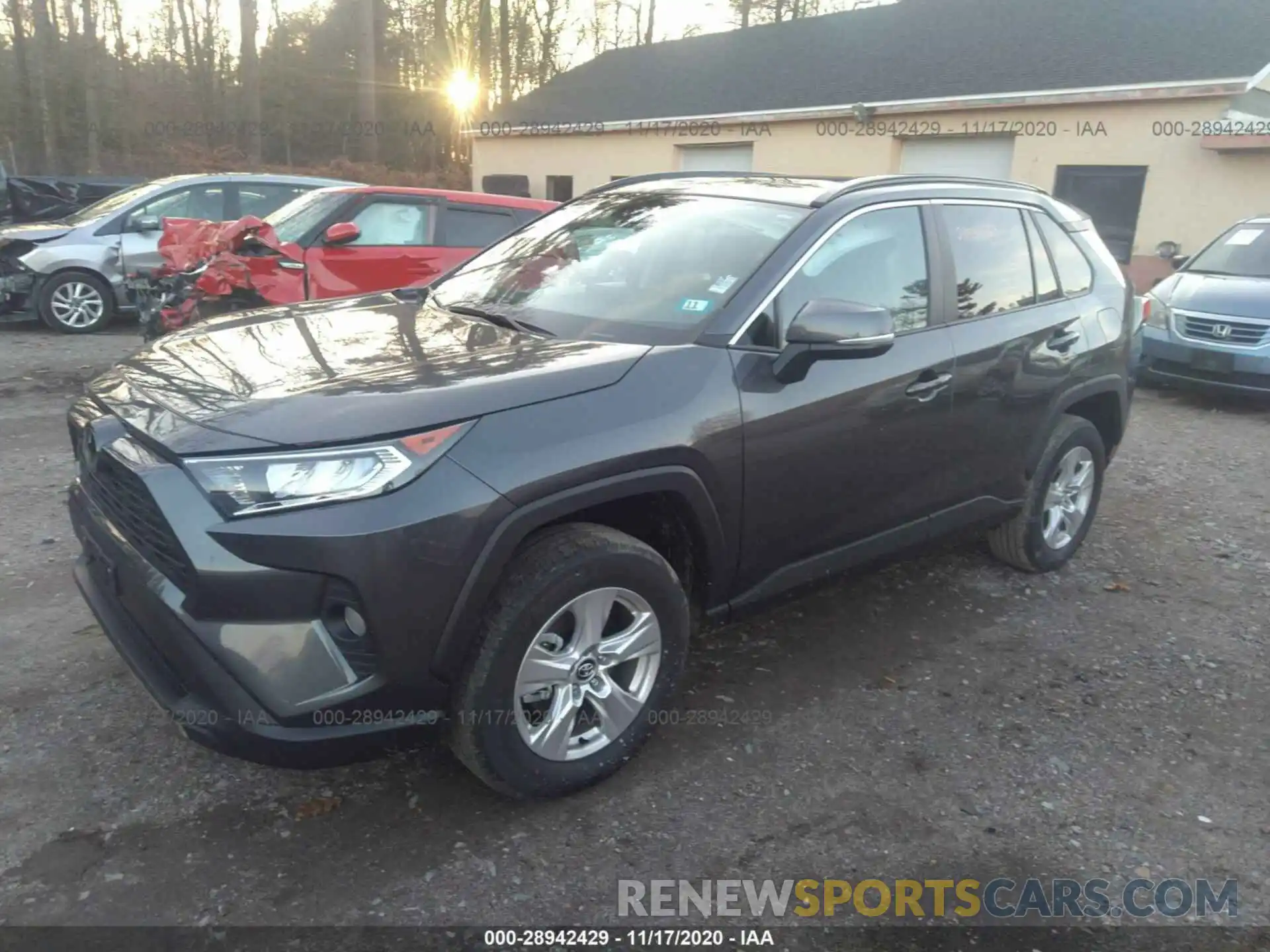 2 Photograph of a damaged car 2T3P1RFV5LC131247 TOYOTA RAV4 2020