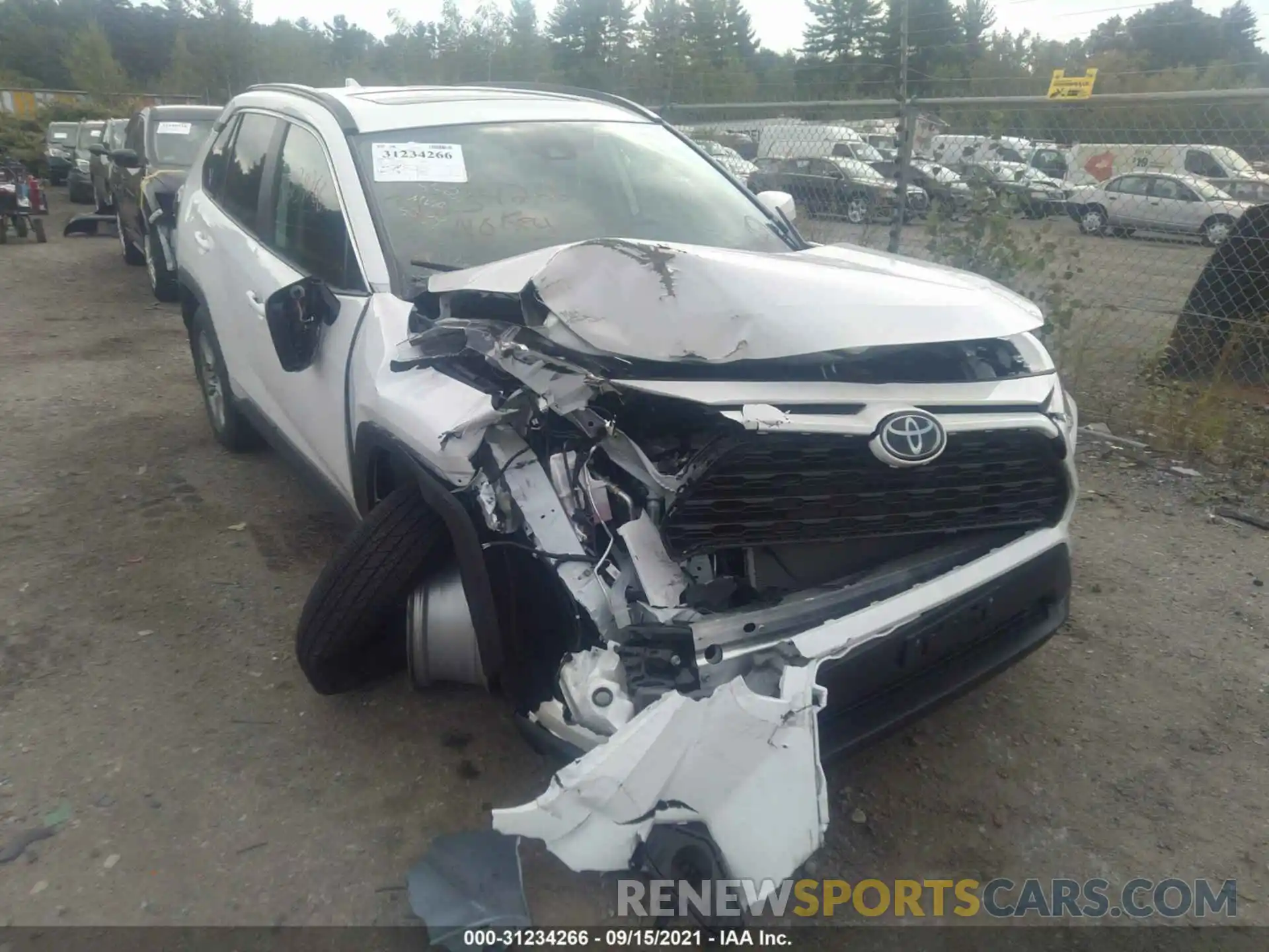 6 Photograph of a damaged car 2T3P1RFV5LW095979 TOYOTA RAV4 2020