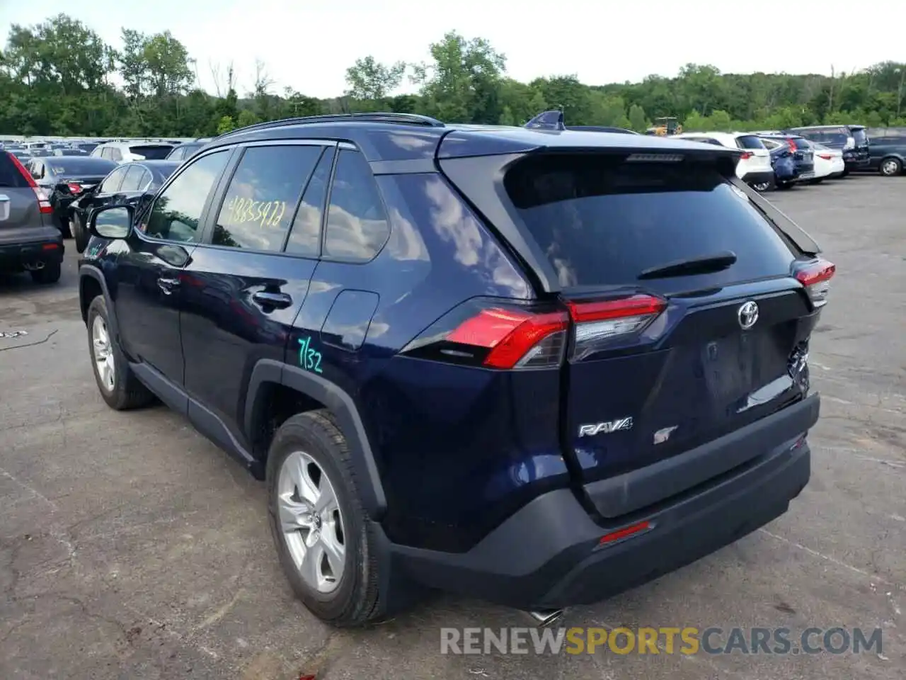 3 Photograph of a damaged car 2T3P1RFV5LW104955 TOYOTA RAV4 2020