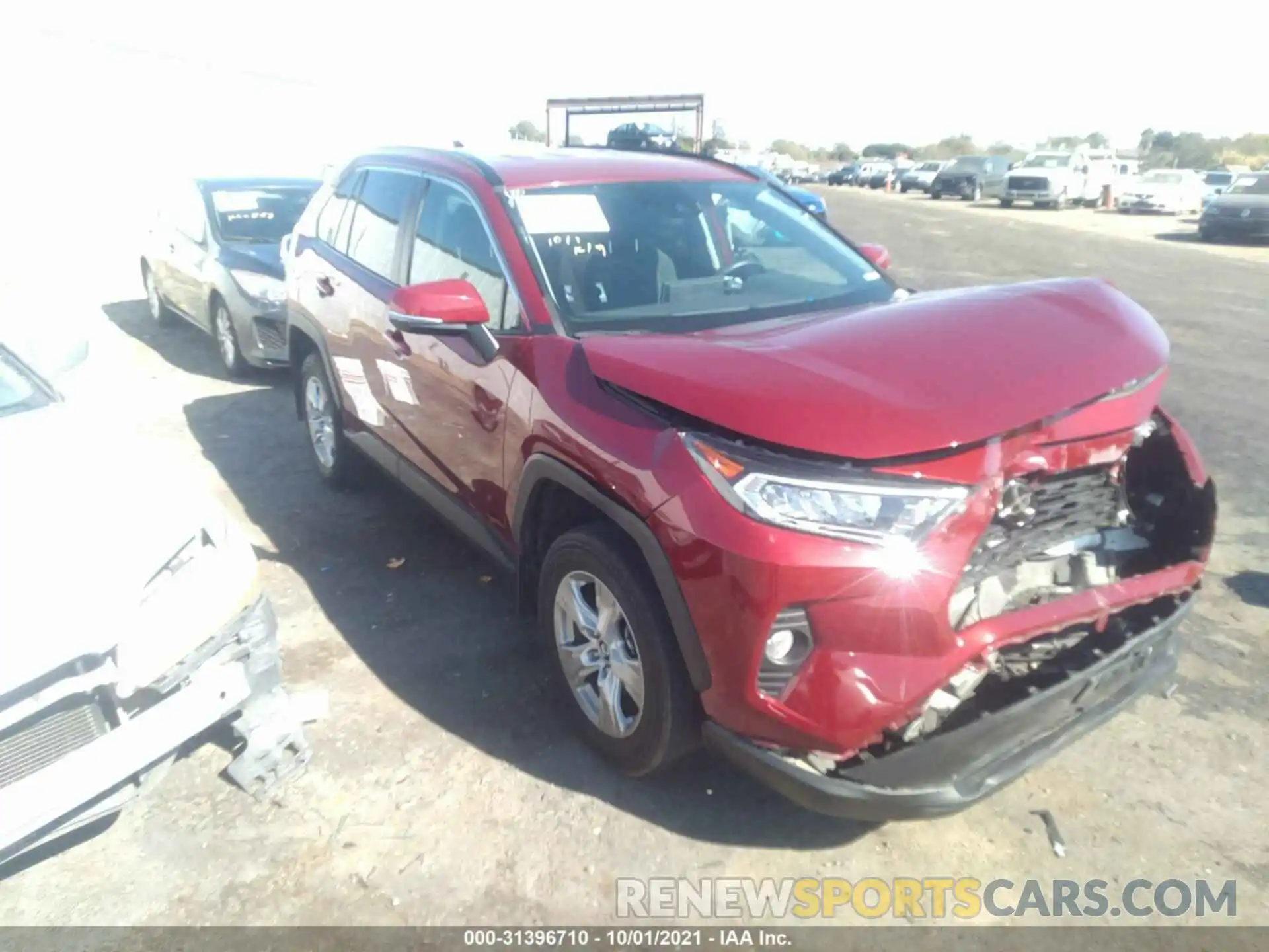 1 Фотография поврежденного автомобиля 2T3P1RFV5LW108424 TOYOTA RAV4 2020