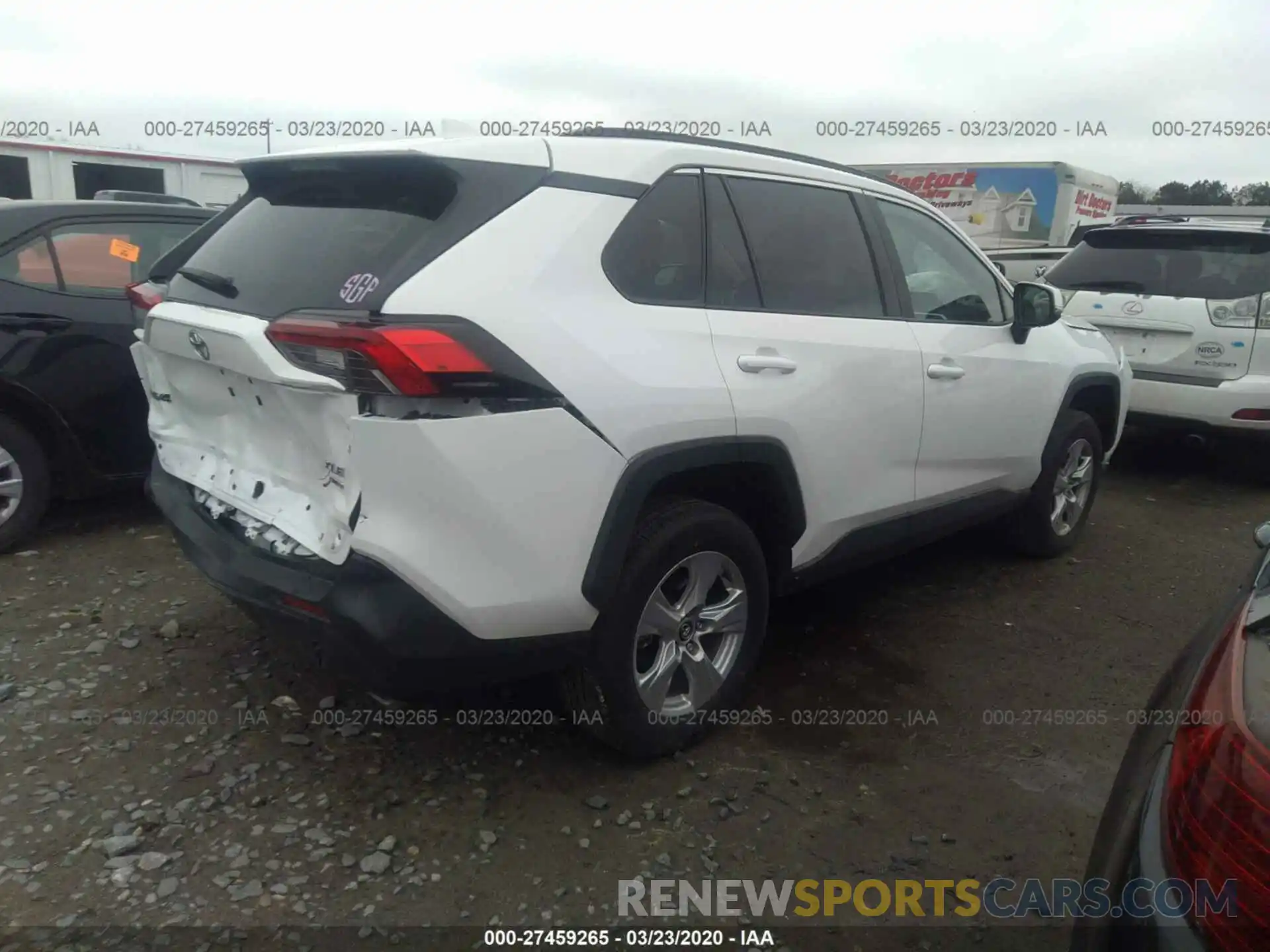 4 Photograph of a damaged car 2T3P1RFV6LC061115 TOYOTA RAV4 2020