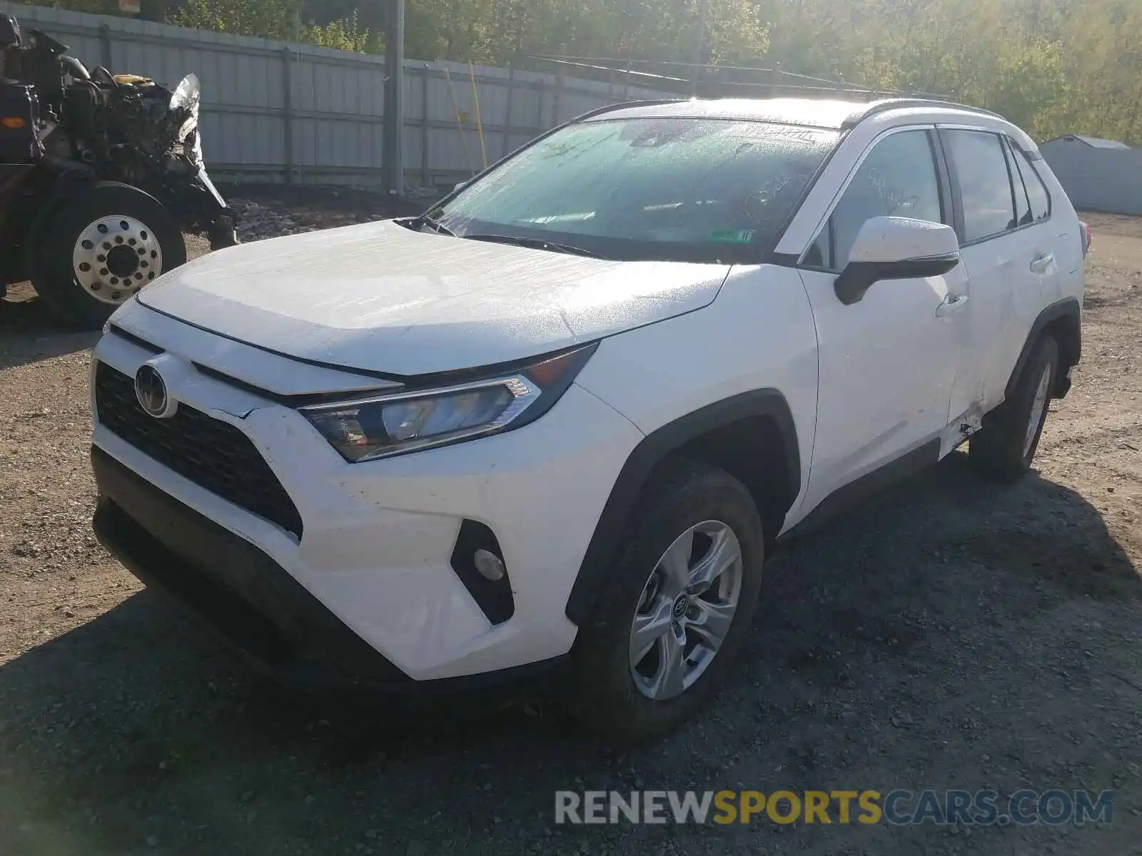 2 Photograph of a damaged car 2T3P1RFV6LC067786 TOYOTA RAV4 2020