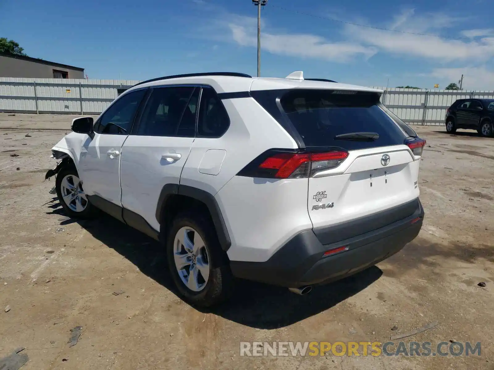 3 Photograph of a damaged car 2T3P1RFV6LC068744 TOYOTA RAV4 2020