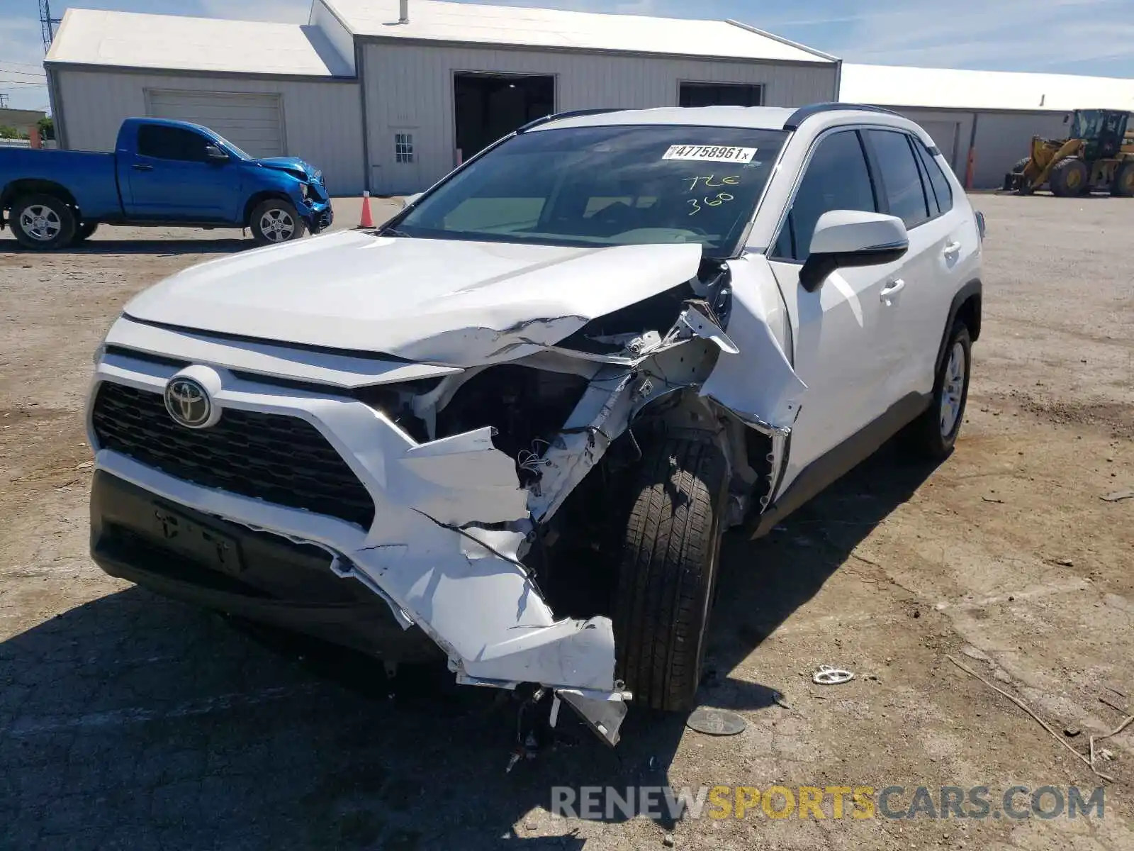 9 Photograph of a damaged car 2T3P1RFV6LC068744 TOYOTA RAV4 2020