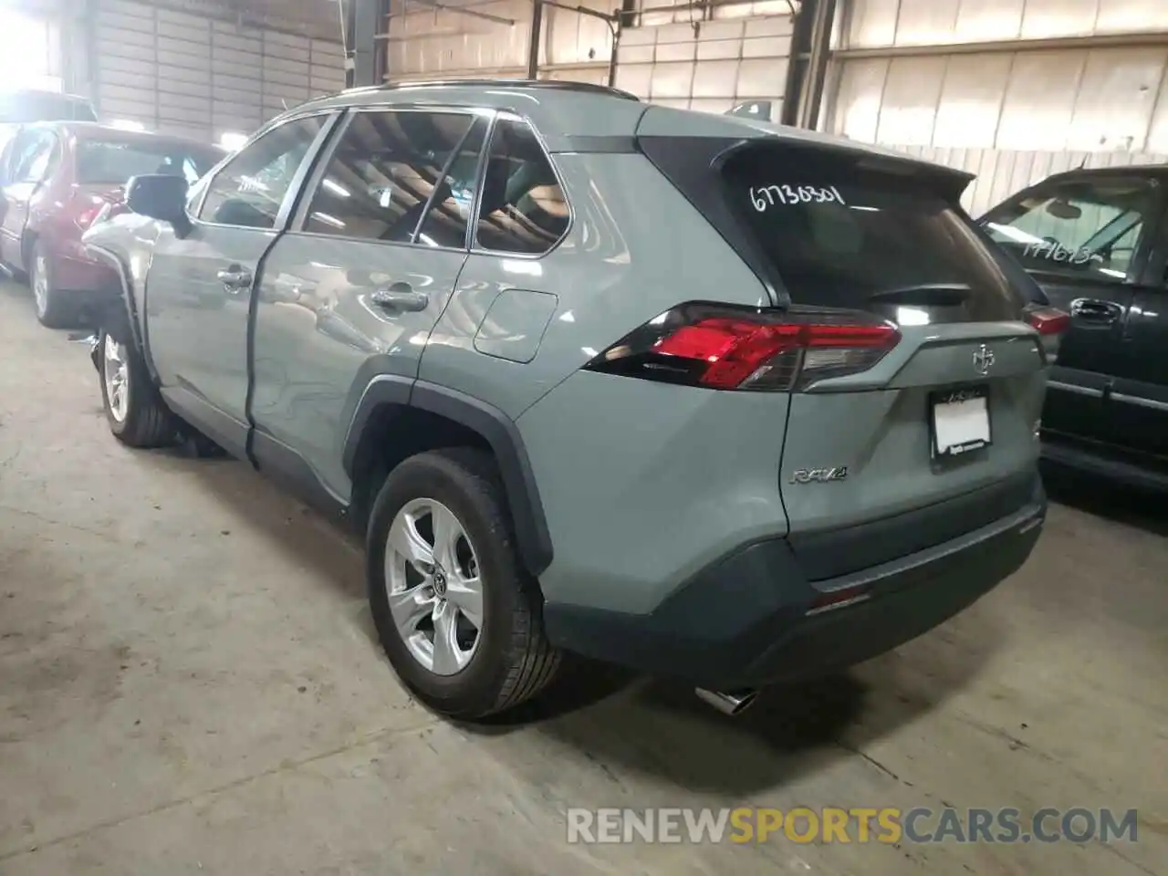 3 Photograph of a damaged car 2T3P1RFV6LC071787 TOYOTA RAV4 2020