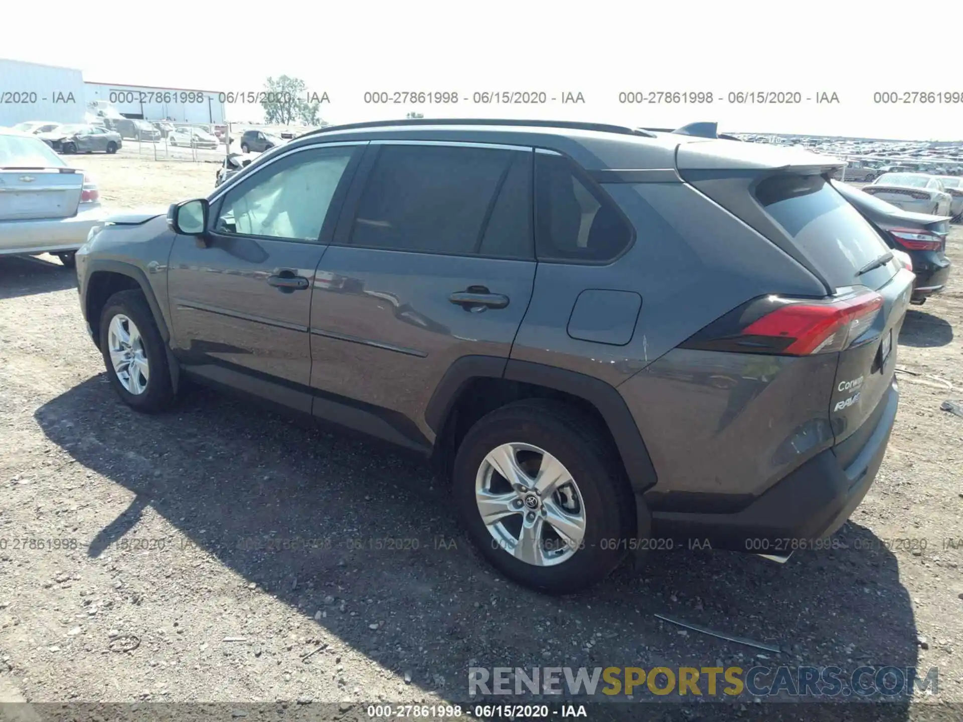 3 Photograph of a damaged car 2T3P1RFV6LC073393 TOYOTA RAV4 2020