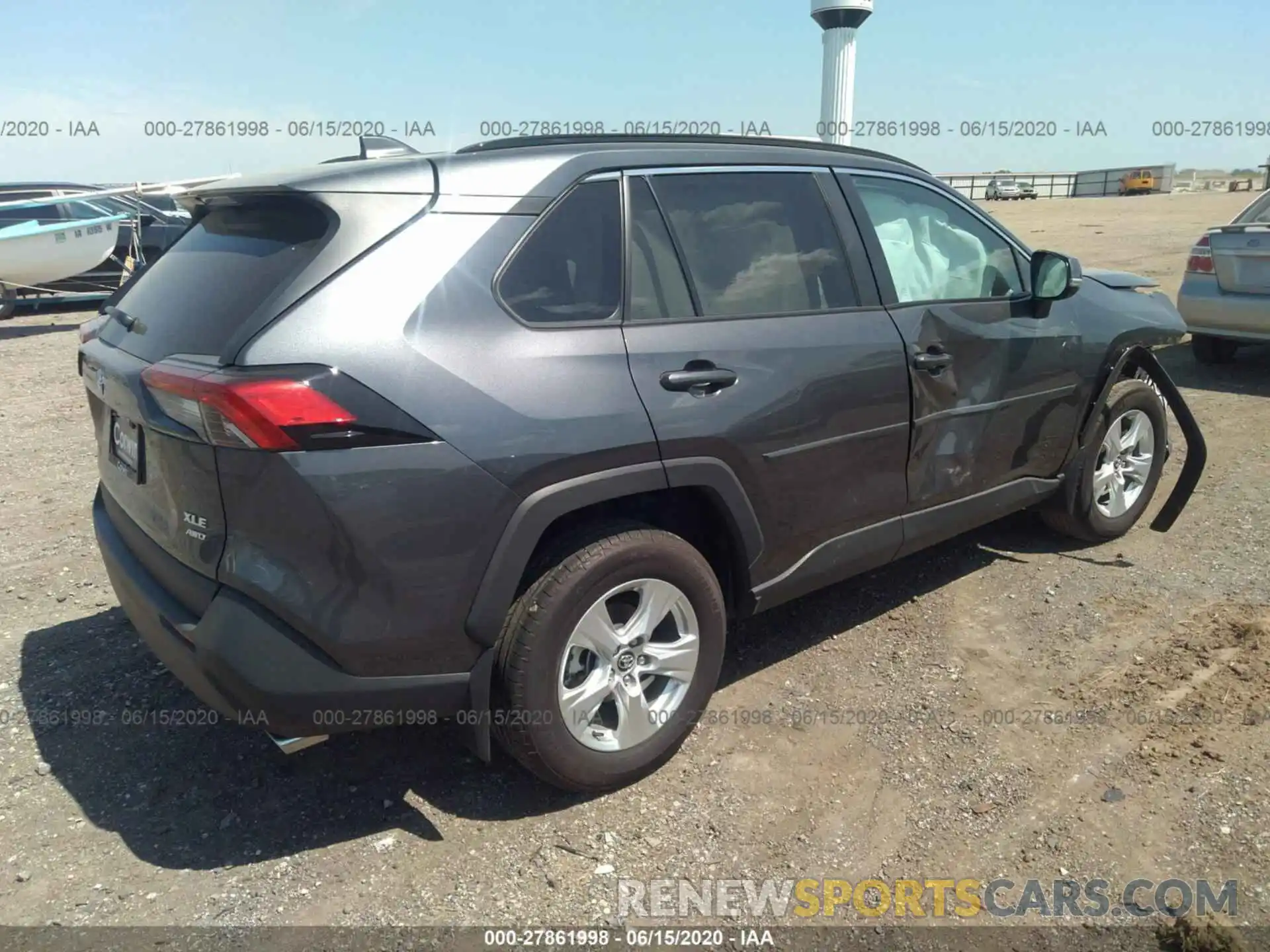 4 Photograph of a damaged car 2T3P1RFV6LC073393 TOYOTA RAV4 2020