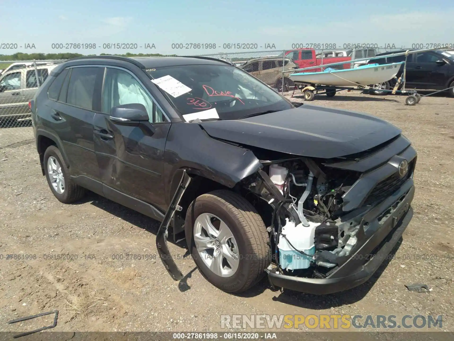 6 Photograph of a damaged car 2T3P1RFV6LC073393 TOYOTA RAV4 2020