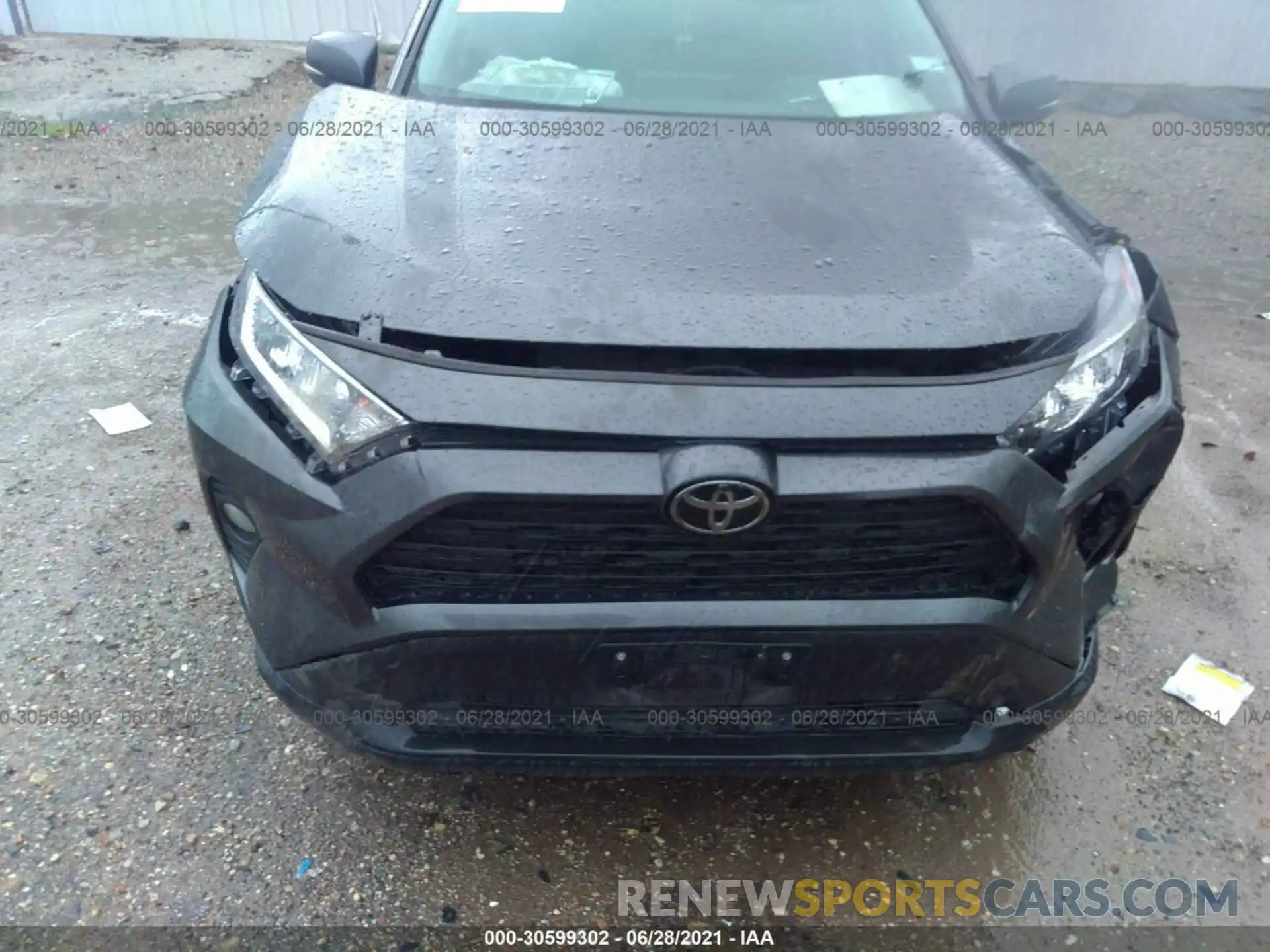 6 Фотография поврежденного автомобиля 2T3P1RFV6LC076049 TOYOTA RAV4 2020