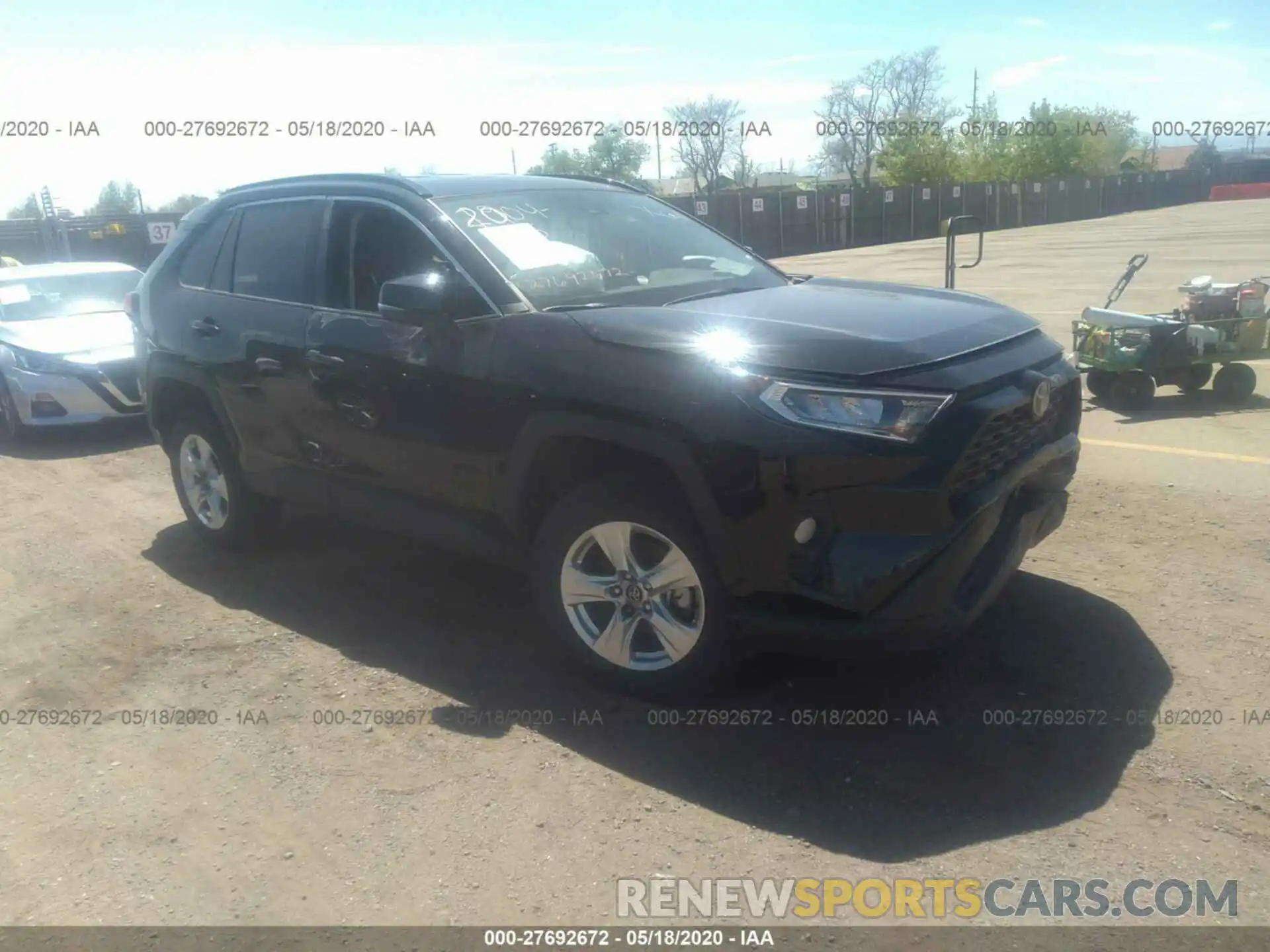 1 Photograph of a damaged car 2T3P1RFV6LC078772 TOYOTA RAV4 2020