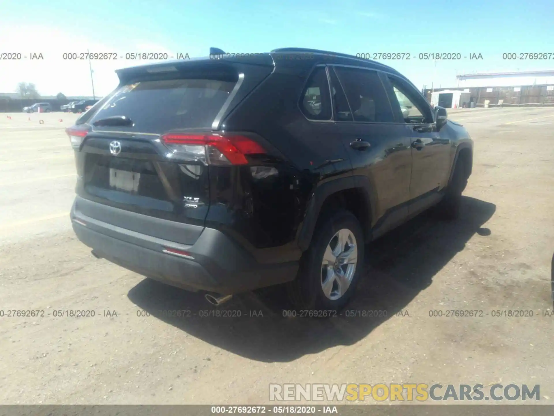 4 Photograph of a damaged car 2T3P1RFV6LC078772 TOYOTA RAV4 2020